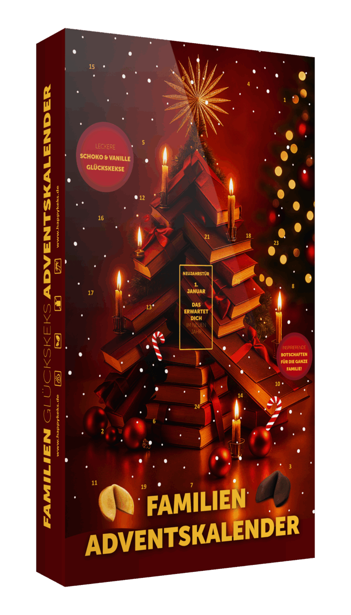 familien adventskalender | schoko & vanille | happykeks.de
