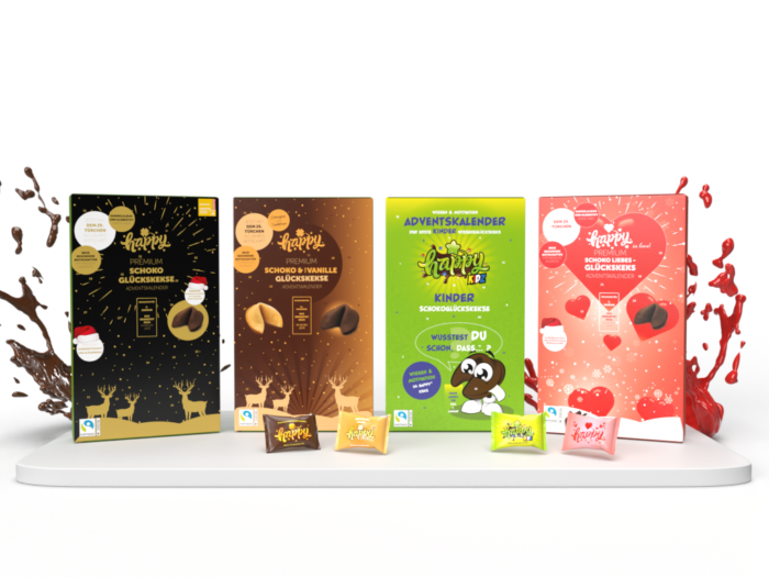 4 happy glückskeks adventskalender